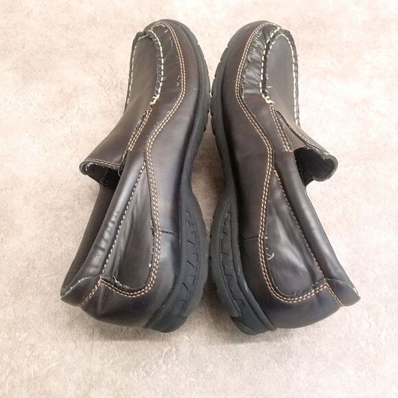 Madison Avenue Big Boys Size 8.5 Brown  Slip On Loafer Flats - Picture 9 of 11